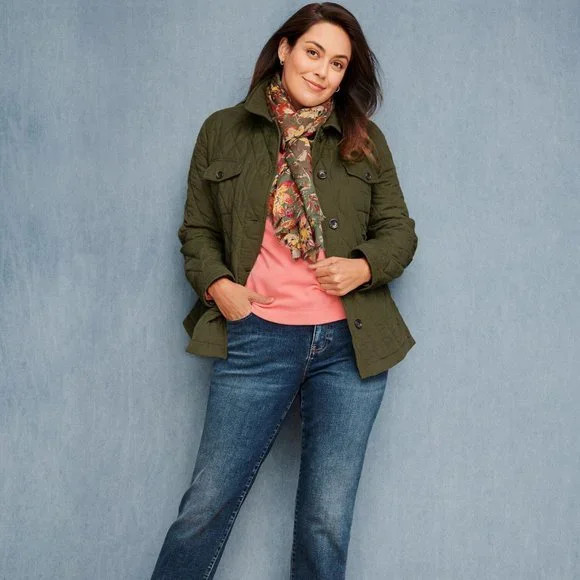 Talbots deals green jacket